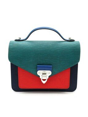 Louis Vuitton Neo Monceau Epi Handbag Multicolor